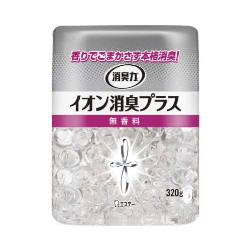 消臭力クリアビーズイオン消臭プラス本体３２０ｇ×４画像