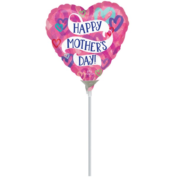 ポップバルーン（AG9インチマザーズディレイヤードハーツ）ブローイングタイプ画像