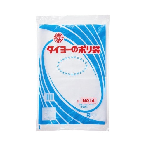 規格袋　０．０５ｍｍ厚　１４号　１００枚画像