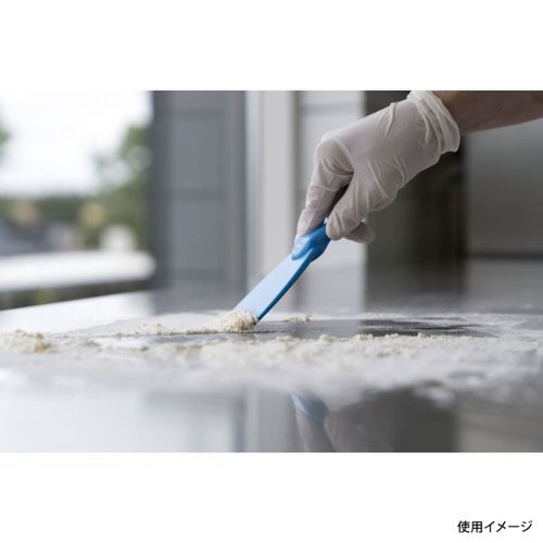 ヘラスクレーパー MDSハンドスクレーパー(75mm) 40623 Vikan(ヴァイカン) 鮮やかな色のハンドルが特徴的なスクレーパーの正面ビュー
