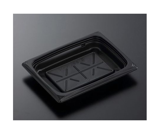 惣菜容器 CT葵 16-12 BK 身 1500枚画像
