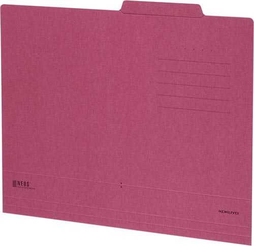 個別フォルダー＜ＮＥＯＳ＞Ａ４赤　１０冊画像