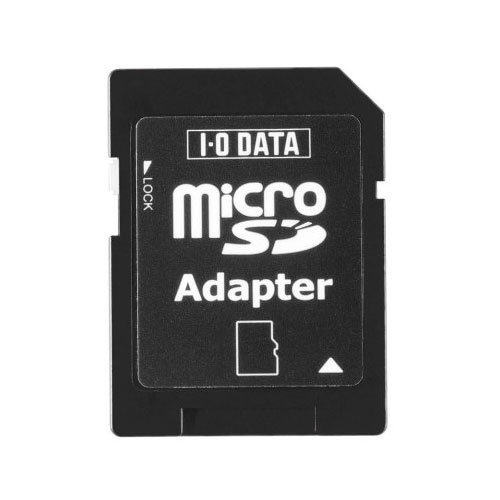 SD変換カードアダプター　microSD用　1個画像