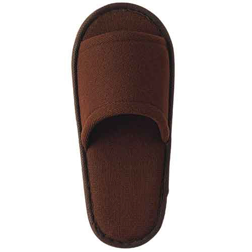 ｿﾌﾄﾆｯﾄｽﾘｯﾊﾟ 子ども用 ﾌﾞﾗｳﾝ 1ｾｯﾄ(50足:5足×10ﾊﾟｯｸ)