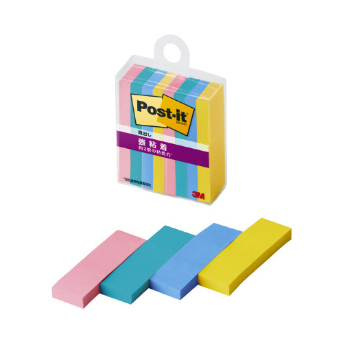 ポストイット強粘着マルチカラー３　５０×１５　８冊画像