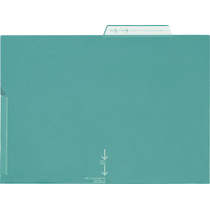 PPﾎﾟｹｯﾄﾎﾙﾀﾞｰ A4 厚さ0.2mm ｸﾞﾘｰﾝ 1ｾｯﾄ(5枚)画像