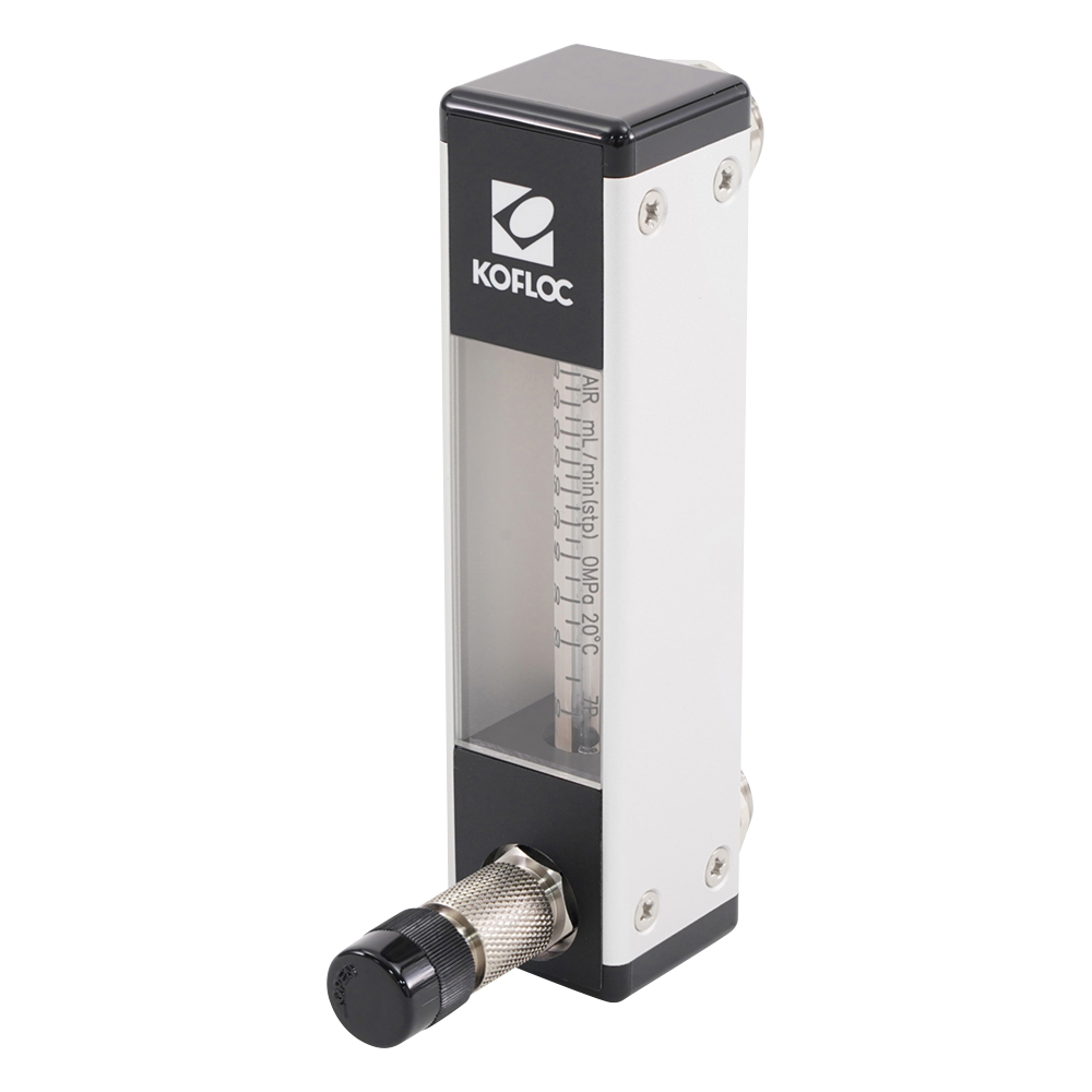 精密ニードルバルブ付フローメータ画像