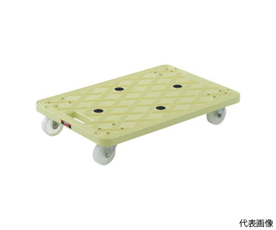 静電気対策運搬車 帯電防止性ルートバン 500×370 4輪自在画像