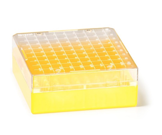 クライオストレージボックス　Cryostore（TM）　黄　4個入画像
