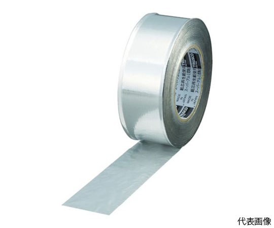 スーパーアルミ箔粘着テープ　75mm×50m　ツヤあり画像