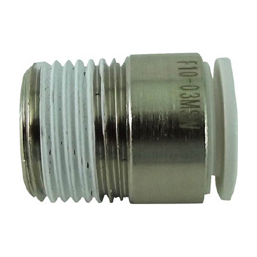 ﾀｯﾁｺﾈｸﾀｰﾌｧｲﾌﾞ 六角穴付ﾒｲﾙｺﾈｸﾀｰ W(白)10mm･R3/8 1個画像