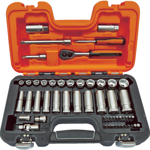 ﾊﾞｰｺ 3/8 1/4ｿｹｯﾄ 53点ｾｯﾄ 1ｾｯﾄ画像