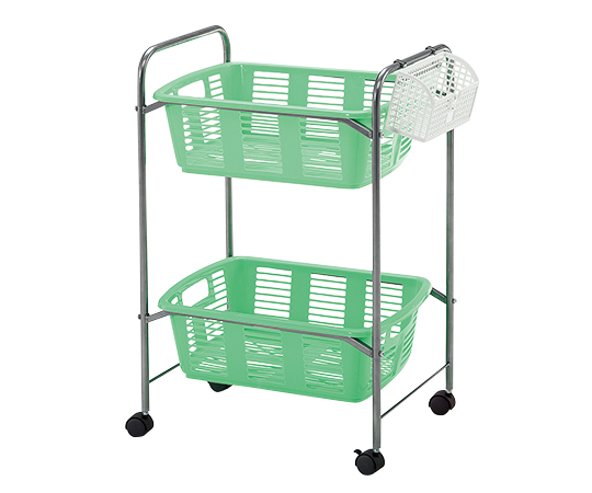 カゴワゴン　515×378×788　キャスターあり画像