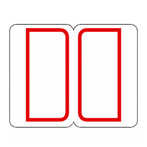ｲﾝﾃﾞｯｸｽﾗﾍﾞﾙ 27×34mm 赤 1ﾊﾟｯｸ(180片:9片×20ｼｰﾄ)画像