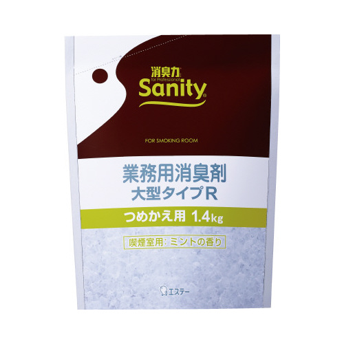 サニティー消臭剤大型喫煙室用ミント替１．４ｋｇ×６画像
