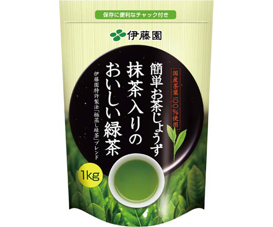 簡単お茶じょうず　抹茶入りのおいしい緑茶1kg画像