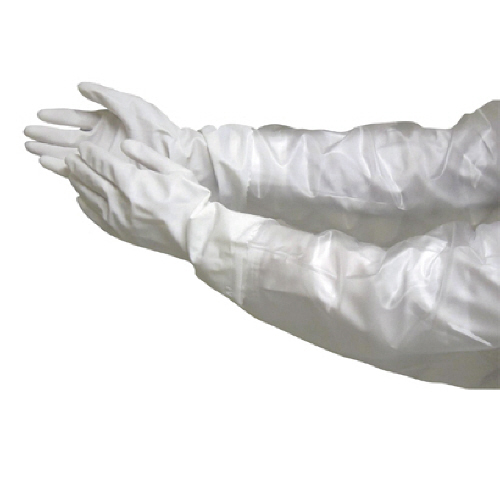 ﾄﾜﾛﾝ ﾋﾞﾆｽﾀｰ腕ｶﾊﾞｰ付うす手 M 1双画像