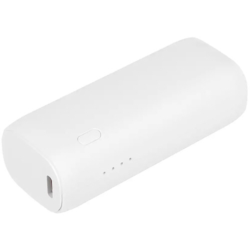 PD20W対応　モバイルバッテリー　5000mAh　ホワイト　1個