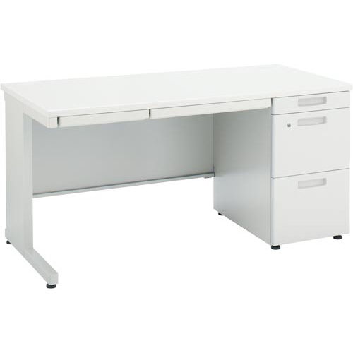 インベント片袖Ｄ７００Ｗ１４００　白脚　ＷＨ