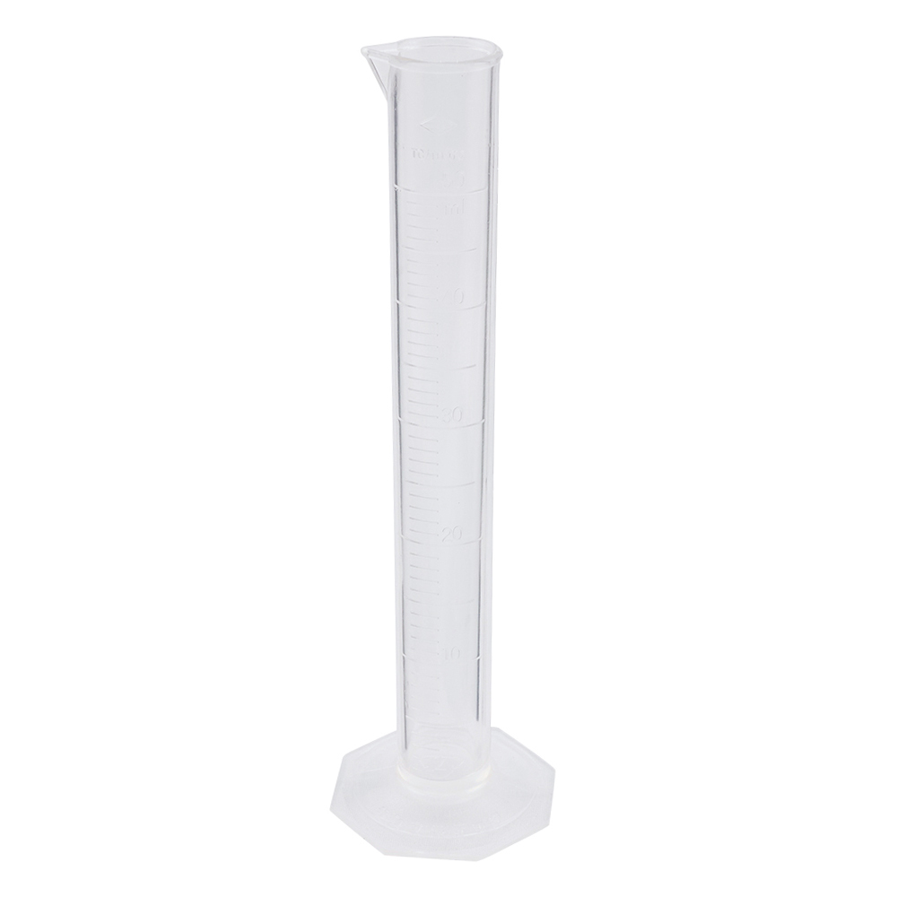 TPX(R)メスシリンダー　ポリメチルペンテン　50mL