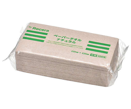 Recera　ペーパータオル　ナチュラル　中判　200枚画像