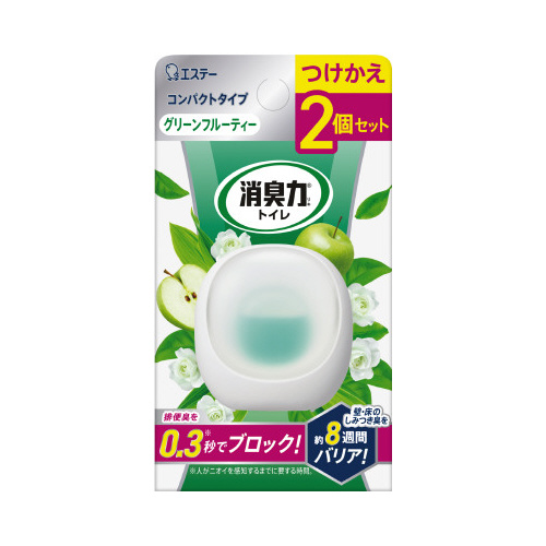 消臭力コンパクト　トイレ用　かえ２個Ｇフルーティー画像