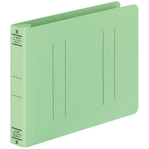 フラットファイルＷ＜厚とじ＞　Ｂ６横　緑　１０冊画像