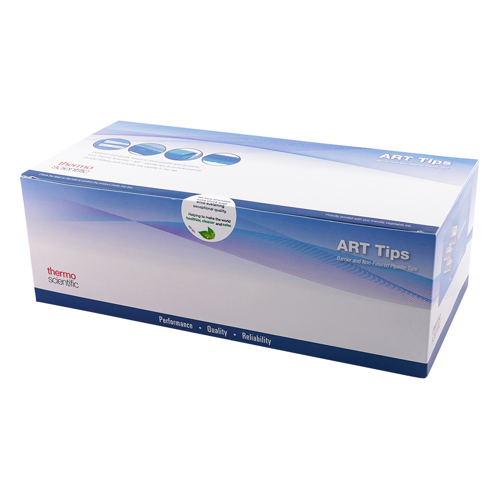 フィルターチップ（ART）　1～100μL　58.8mm　96本／ラック×10ラック画像