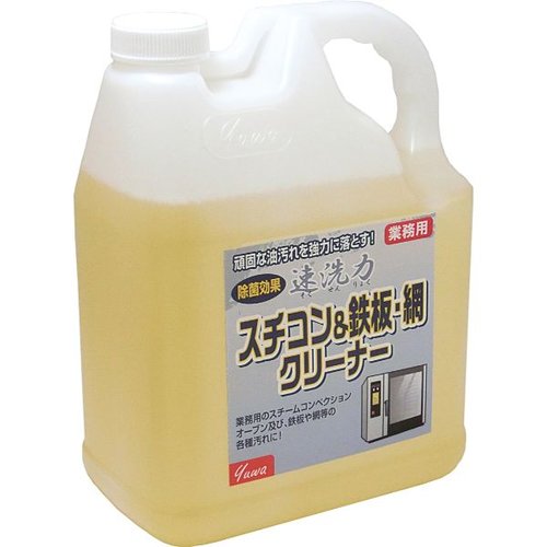 設備・機械用洗剤 スチコン＆鉄板網クリーナー 4L アルタン [ケース販売]画像