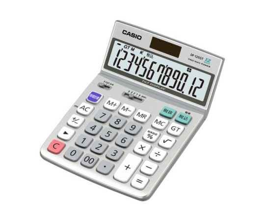 カシオ　「グリーン購入法適合」電卓　デスクタイプ画像
