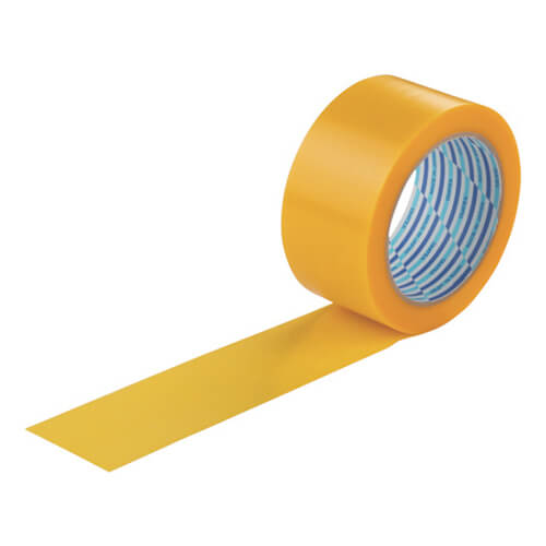 ダイヤテックス パイオラン 梱包用テープ イエロー 50mm×25m K10YE50MMX25M画像