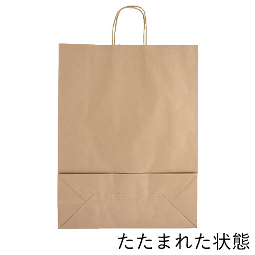 さまざまなシーンで使える！シンプルなクラフト無地の紙袋