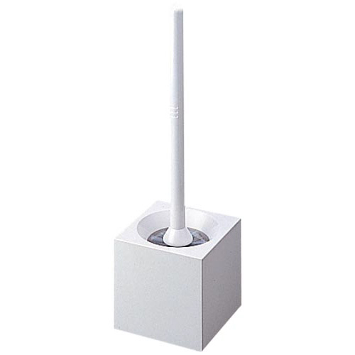 トイレブラシ　ホワイト　角型画像