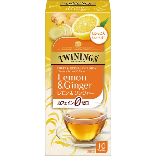 トワイニング　レモン＆ジンジャー　１０Ｐ画像