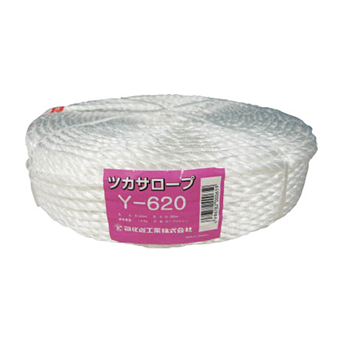 ﾂｶｻ PP融着三本撚ﾛｰﾌﾟ(ﾂｶｻﾛｰﾌﾟ) 1巻画像