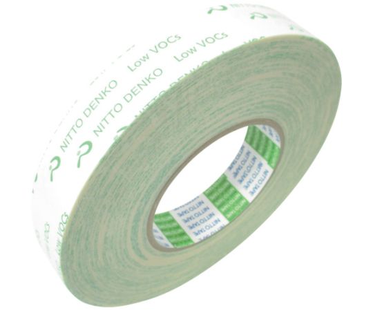 低VOC再はく離可能両面テープ No.5000E 40mm×20m ホワイト画像