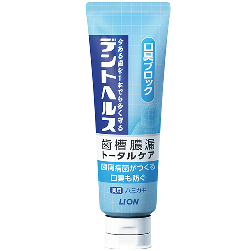 ﾃﾞﾝﾄﾍﾙｽ 薬用ﾊﾐｶﾞｷ 口臭ﾌﾞﾛｯｸ 85g 1本画像