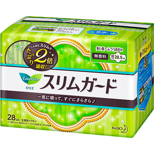 ﾛﾘｴ ｽﾘﾑｶﾞｰﾄﾞ 多い昼-ふつうの日用 羽つき 1ｾｯﾄ(448個:28個×16ﾊﾟｯｸ)画像