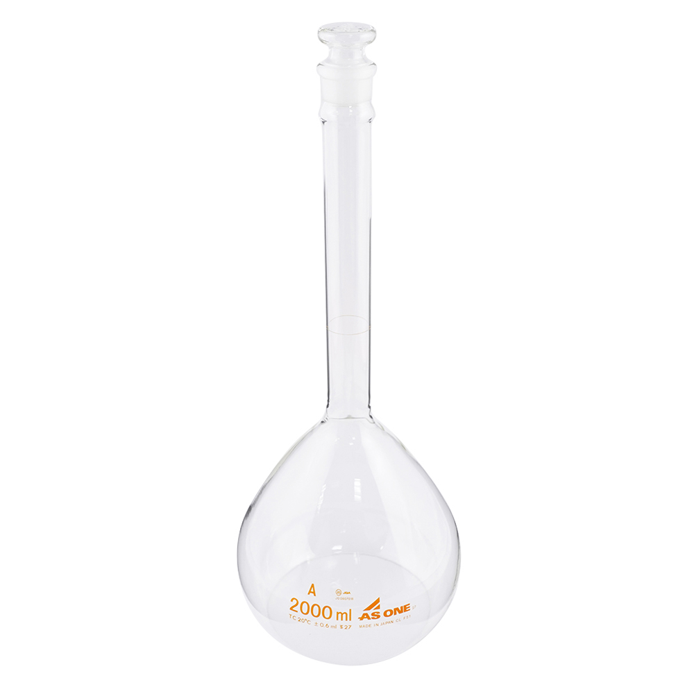 メスフラスコ　白　2000mL