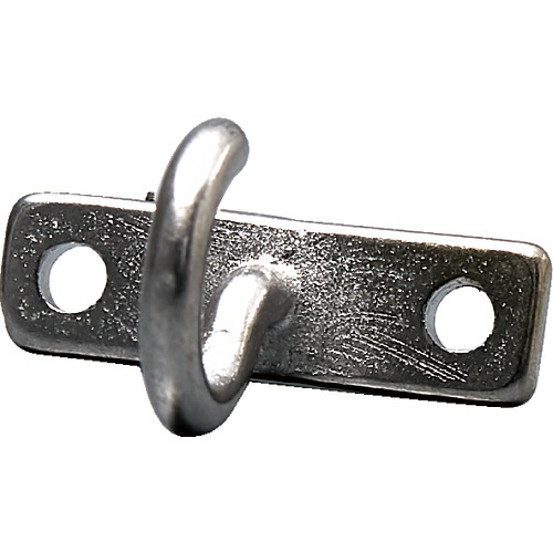 ﾌﾟﾚｰﾄﾌｯｸ ｽﾃﾝﾚｽ製 D寸法3mm 1個画像