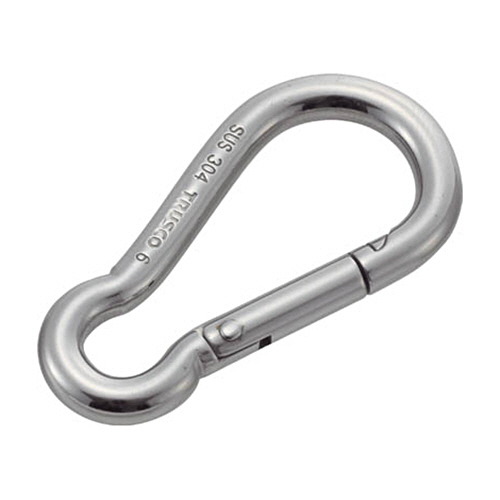 ｽﾅｯﾌﾟﾌｯｸB型 ｽﾃﾝﾚｽ製 線径3φ×開口6mm 1ﾊﾟｯｸ(2個)画像