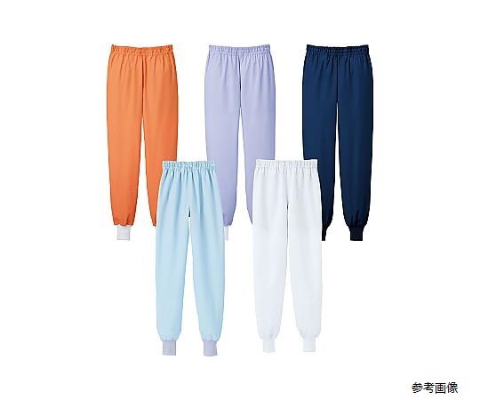 涼みドライ 男女兼用 ホッピングパンツ アイスブルー M 淡いアイスブルーの生地が光を受けて柔らかく見えるデザインのパンツ。
