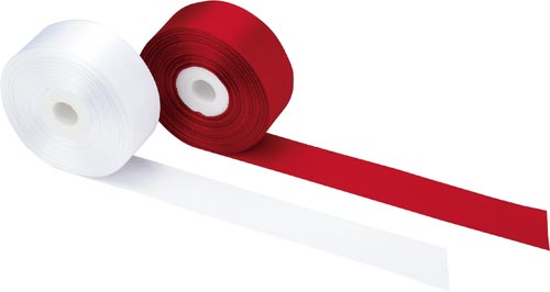 テープカット用　紅白テープ画像