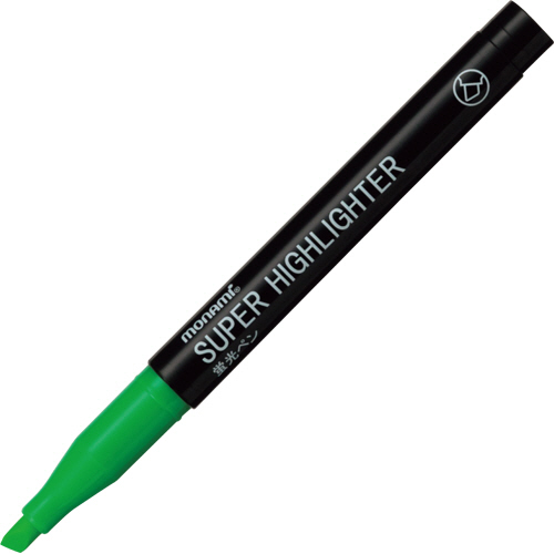 蛍光ﾍﾟﾝ SUPER HIGHLIGHTER 緑 1本