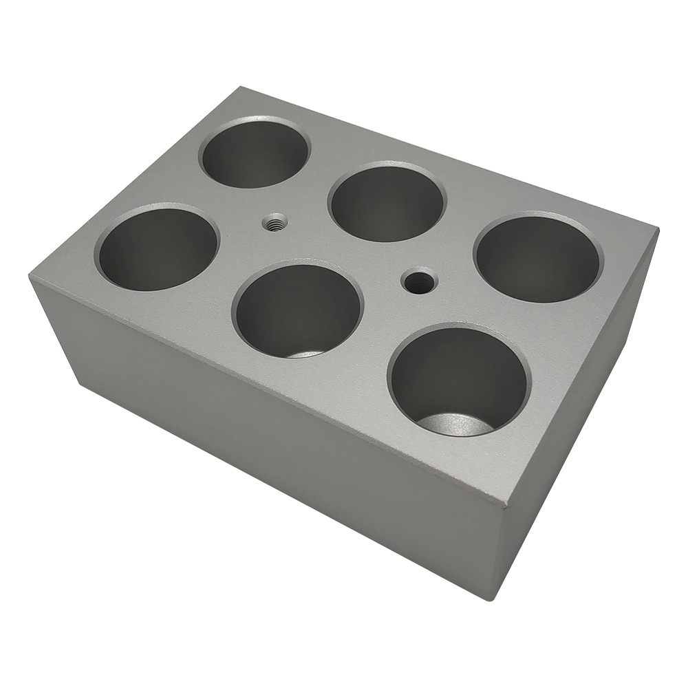 クールブロックバス(ビーズ・ウォーターバス兼用)用　ブロック　50mL遠心チューブ　6本用画像