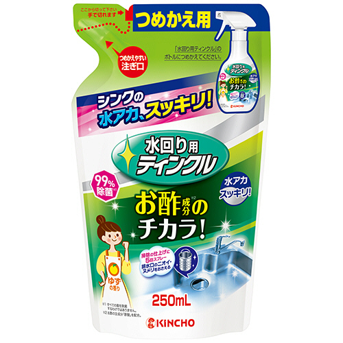 水回り用ﾃｨﾝｸﾙ 防臭ﾌﾟﾗｽ つめかえ用 250ml 1個画像