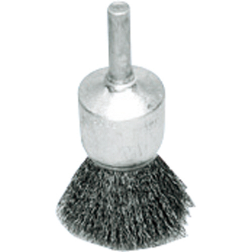 ﾜｲﾗｰｸﾘﾝﾌﾟ軸付ｴﾝﾄﾞﾌﾞﾗｼ 外径20×軸長20mm SW0.15 1個画像