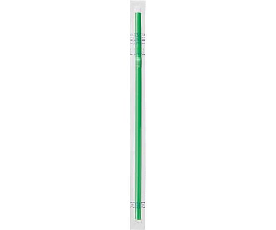 フレックスストロー グリーン 袋入 500本入画像