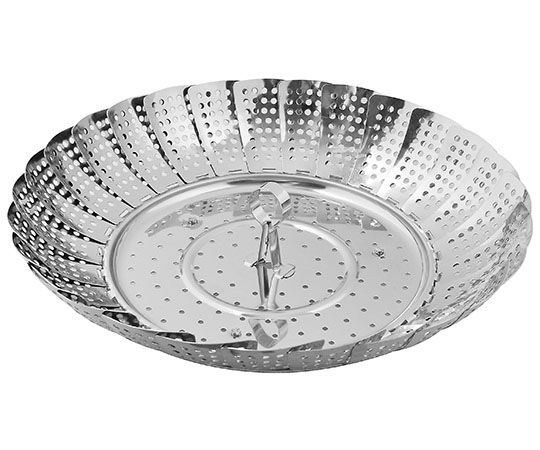 ステンレス製　むし器　ワイド　21～31cm画像