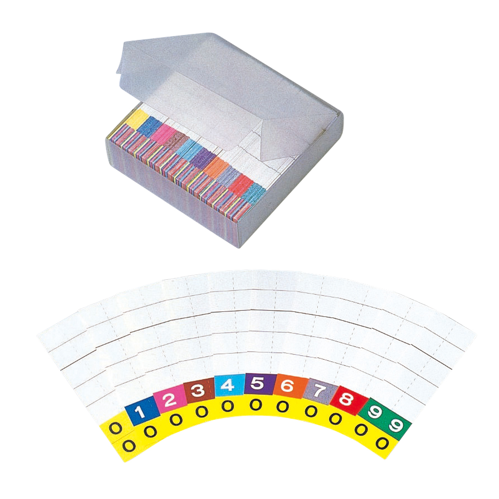 カラーIDナンバーカード 500枚入